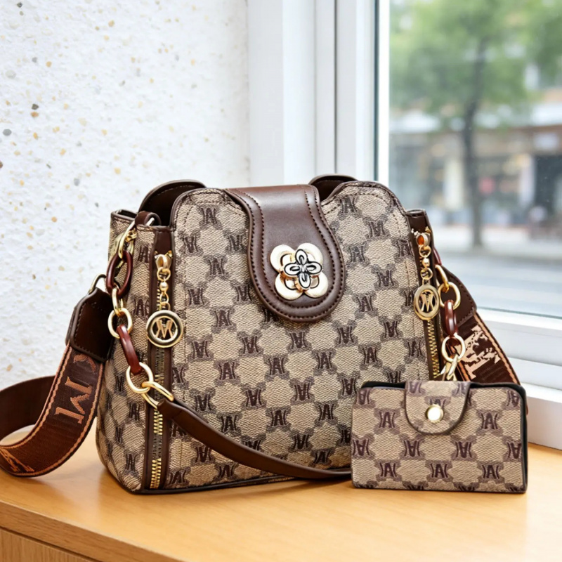 Women Bags Work - ヴィンテージ風レタープリントショルダーバッグ、ファッショナブルで多用途なクロスボディバッグ、仕事や日常使いに最適