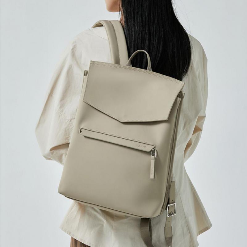 Women Bags Work - ファッション新日本と韓国のシンプルなカジュアル多用途バックパック仕事通勤ライト高級スタイルビジネス女性バッグトレンディ