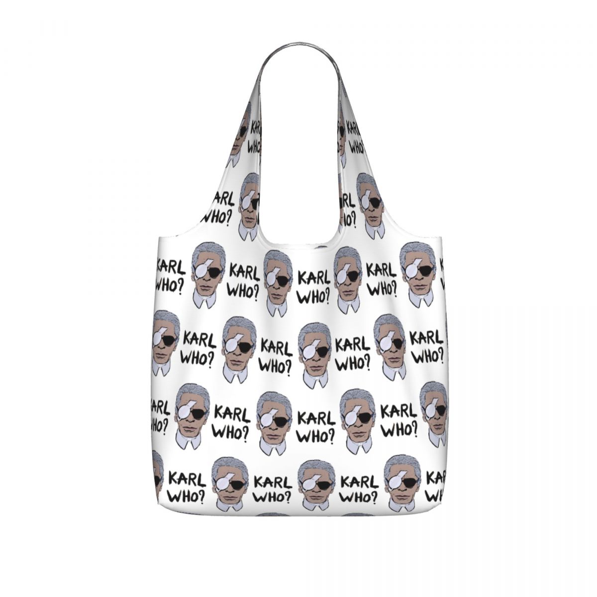 Women'S Karl Bags - カール・フー ショッピングトートバッグ キャンバス 大容量 ショルダーバッグ ショッパー