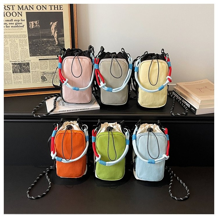 Women'S Bag Online - ウォーターカップバッグ 2026 新トレンド クールな斜め掛け小型バッグ 男女兼用 カジュアルスポーツフォンバッグ