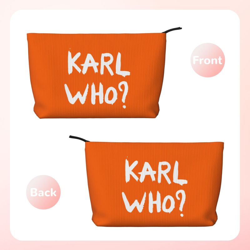 カール・フー スローガン入りメイクアップバッグ 女性用 ガー - Women'S Karl Bags のレビューと価格