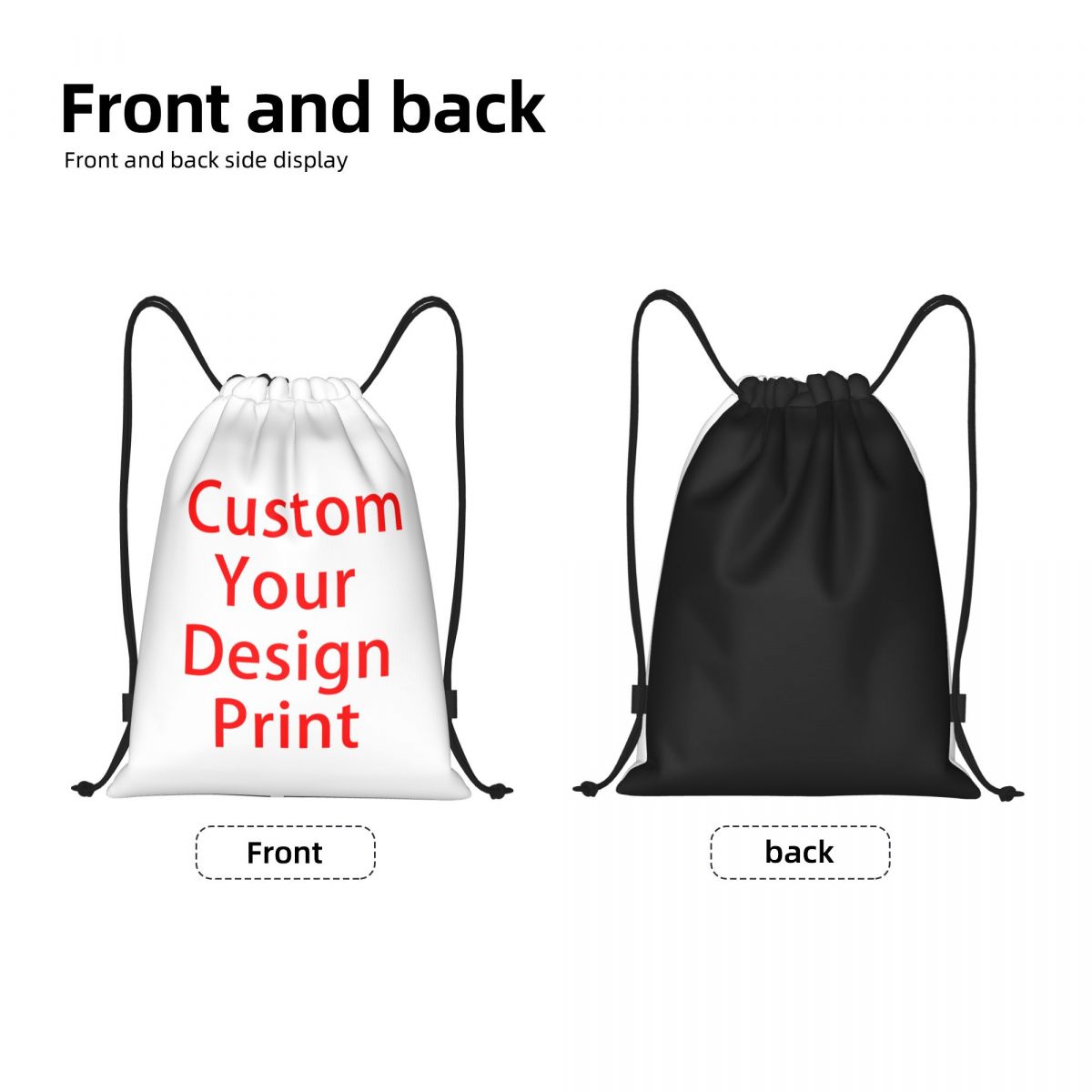 女性用ドローストリングバックパック,ドローストリングバッグ, - Women Bags Logo のレビューと価格