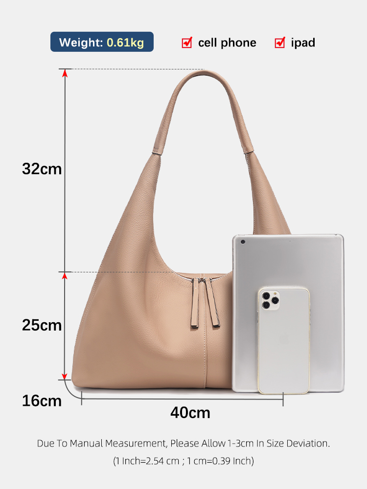 Zency 大容量トートバッグ本革ホーボーバッグ女性ハンドバ - Women Bags Work のレビューと価格