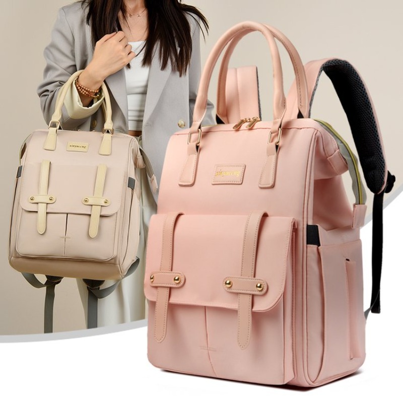 高級ミニマリストおむつバッグ、レターロゴ入り、女性向けトレン - Women Bags Logo のレビューと価格