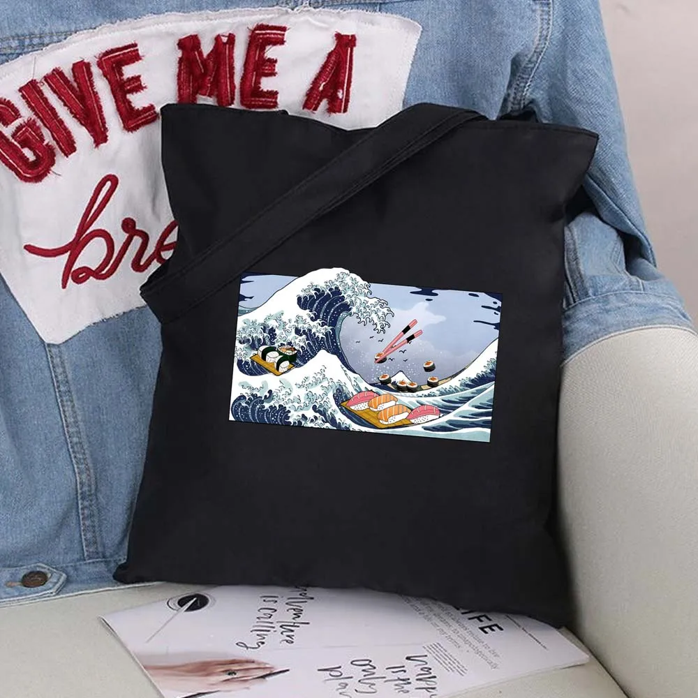 女性用の大容量キャンバストート,ショルダーバッグ,漫画の生地 - Women Bags Pictures のレビューと価格