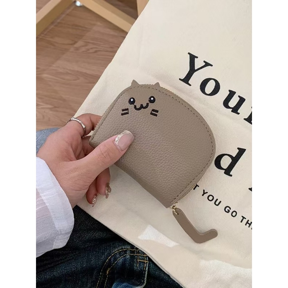 かわいい猫スタイルのカードバッグ新しい女性小銭入れコンパクト - Women'S Bag Online のレビューと価格