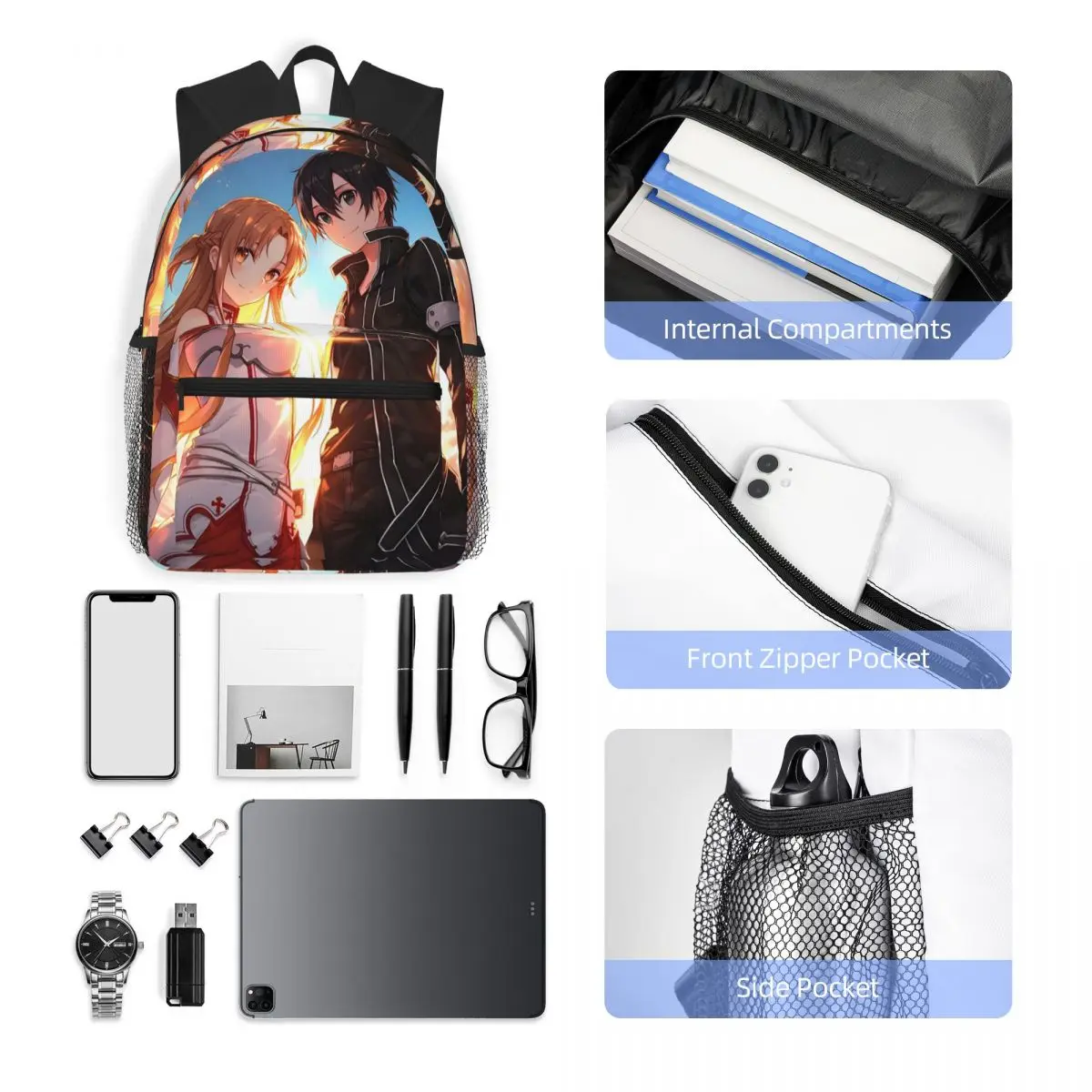 アスナ SAO かわいいアニメガール ソードアートオンライン - Women'S Bag Online のレビューと価格