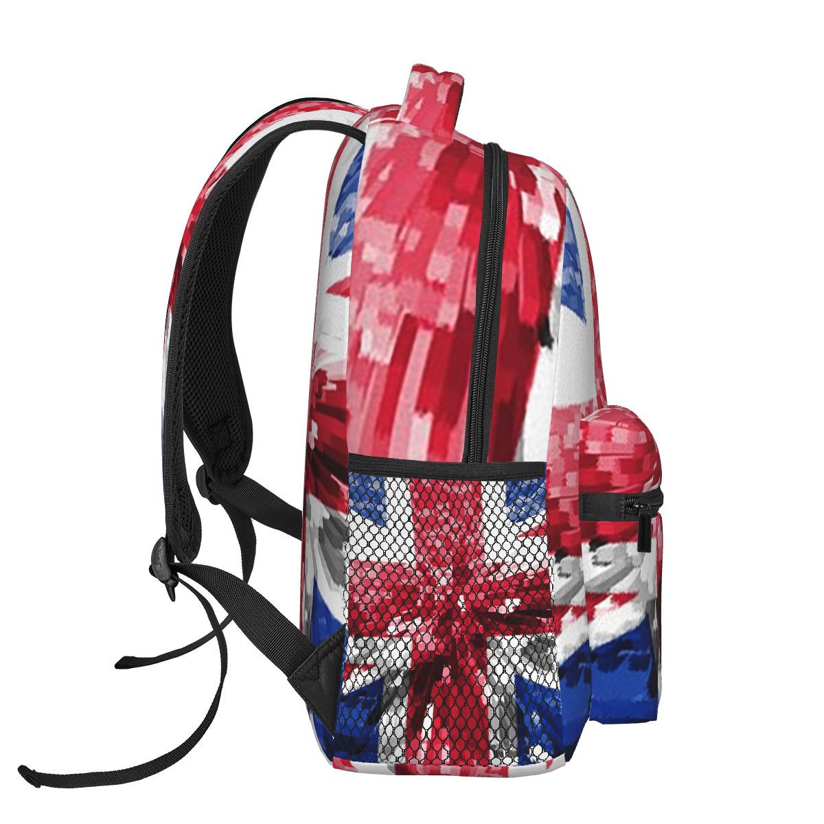 イギリスのユニオンジャック旗柄 ブリティッシュ学生用バックパ - Women Bags Uk のレビューと価格