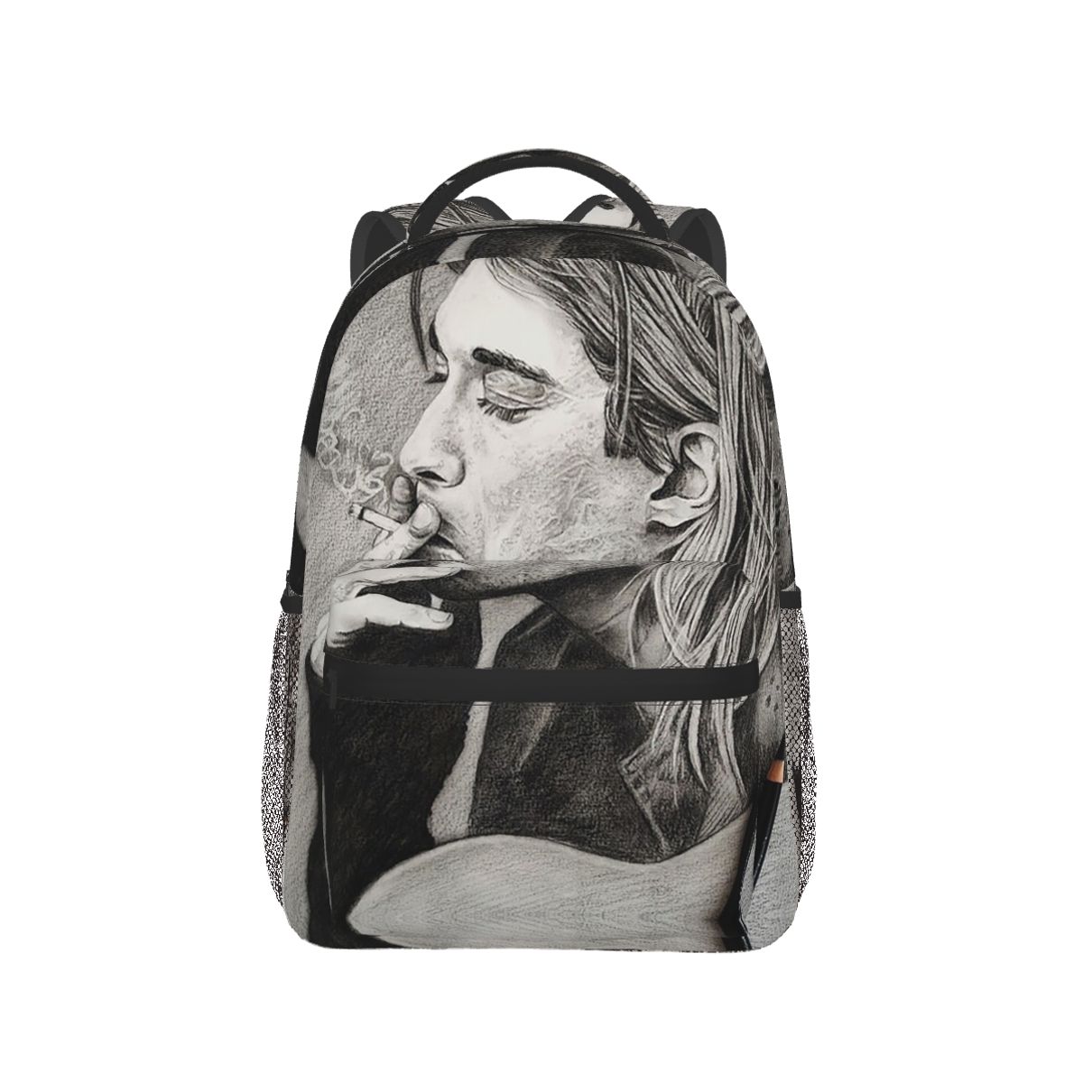 カートコバーンバックパックホットセールデイパック大容量男の子 - Women Bags Kurt のレビューと価格