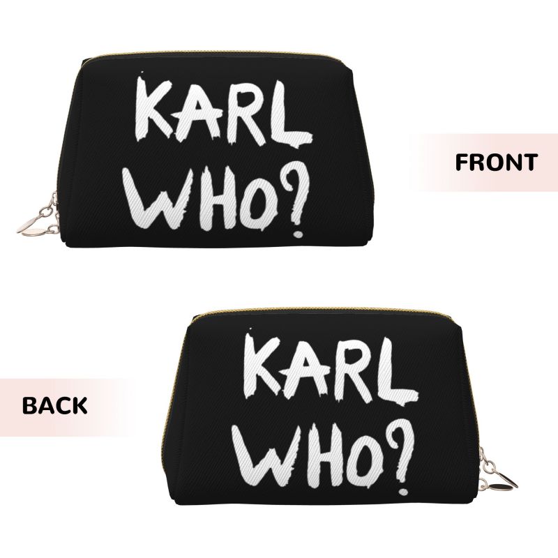 Karl Who プリントレザーメイクアップバッグ 折りたた - Women'S Karl Bags のレビューと価格