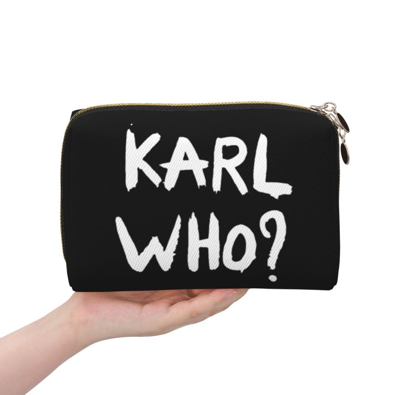 Karl Who プリントレザーメイクアップバッグ 折りたた - Women'S Karl Bags のレビューと価格