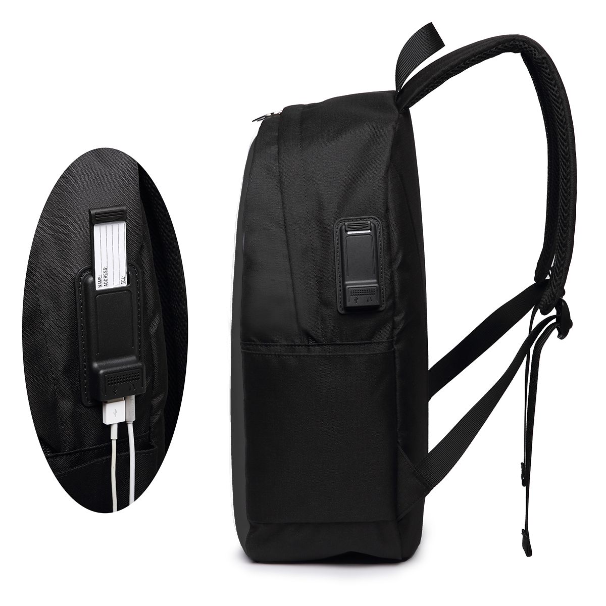 ジルジャン K ロゴバックパック旅行ノートブックバッグコンピ - Women Bags Logo のレビューと価格
