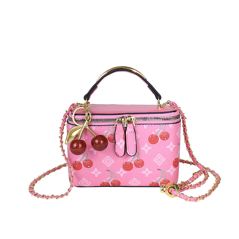チェリープリントミニスクエアボックスバッグ、新作レディースチ - Women'S Kipling Bags のレビューと価格