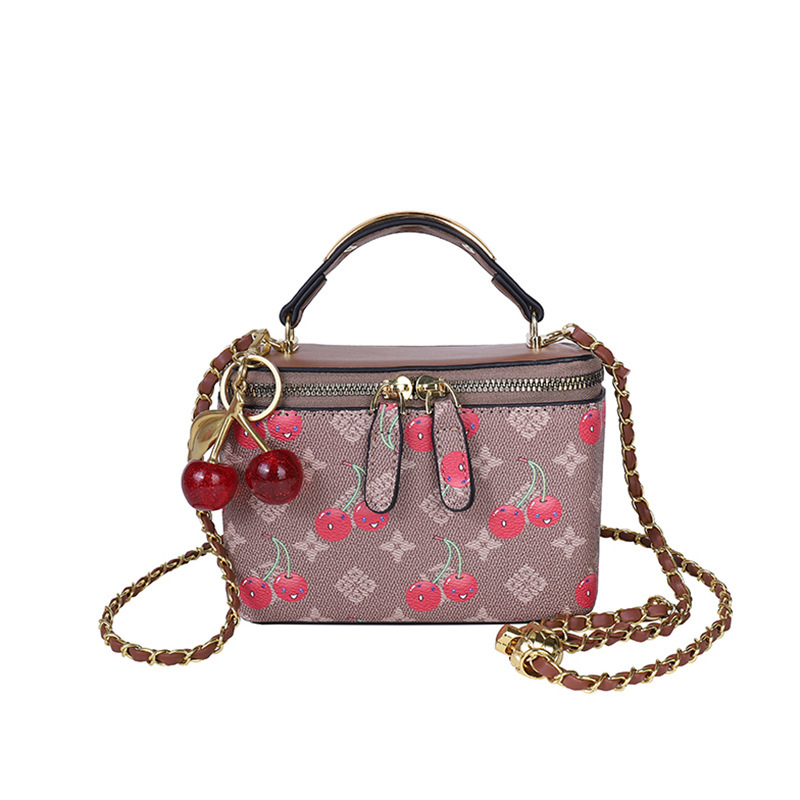 チェリープリントミニスクエアボックスバッグ、新作レディースチ - Women'S Kipling Bags のレビューと価格