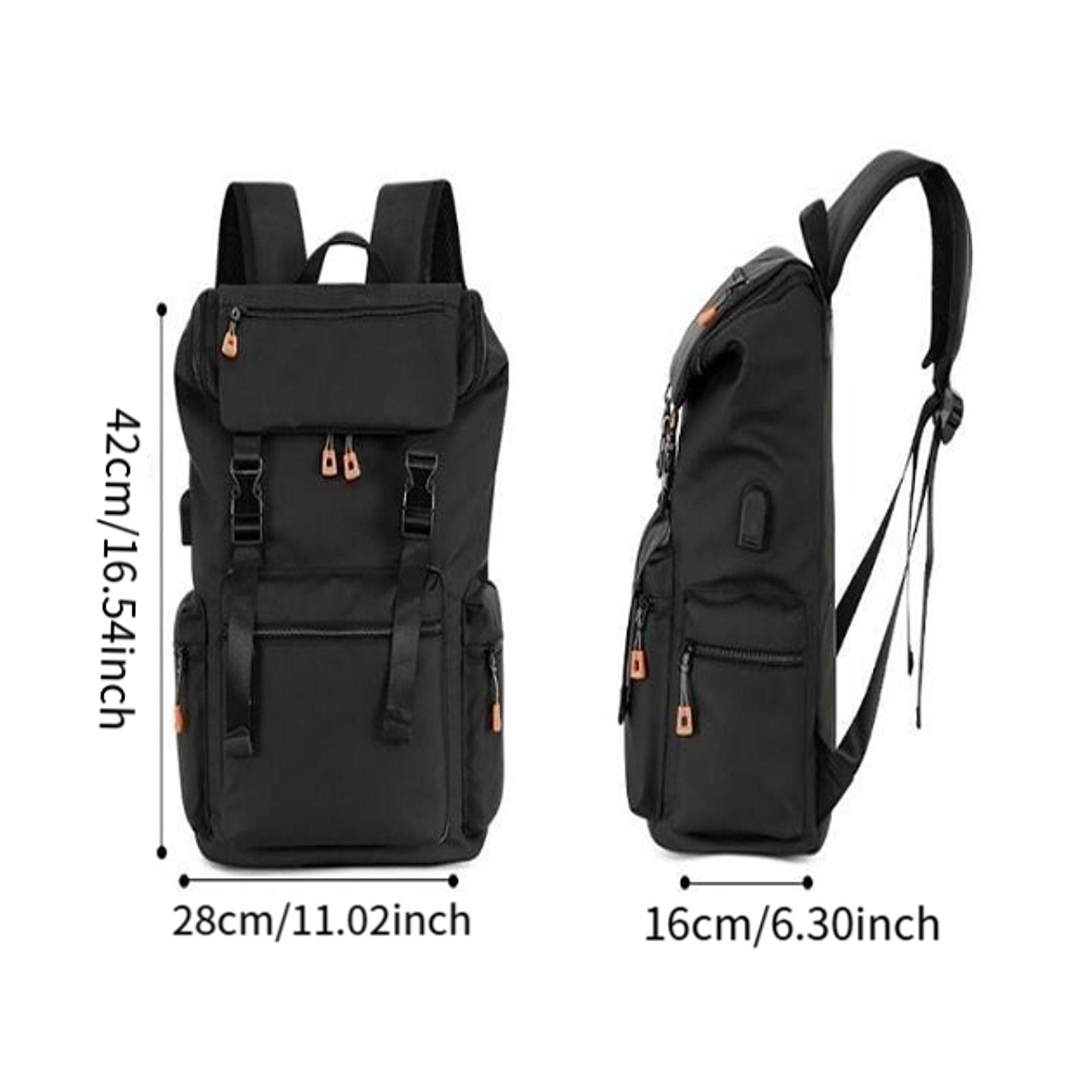 カジュアルバックパックオーガナイザーキャリーバッグポケットフ - Women Bags Work のレビューと価格