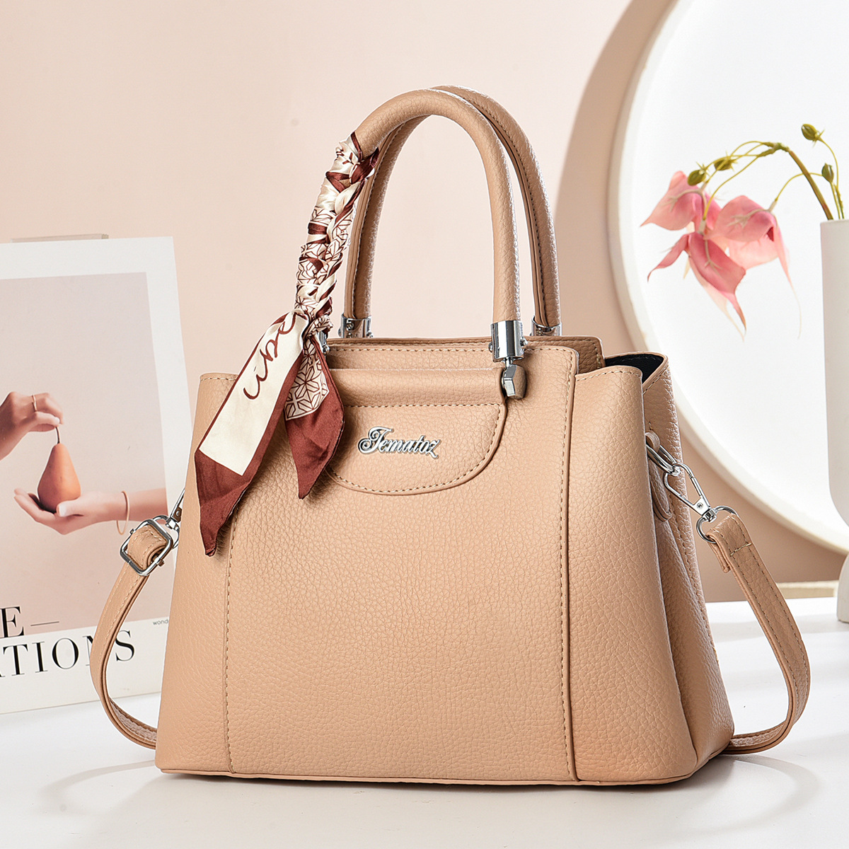 2025年新作ファッショナブルなソフトレザー大容量シルクスカ - Women'S Bags Longchamp のレビューと価格