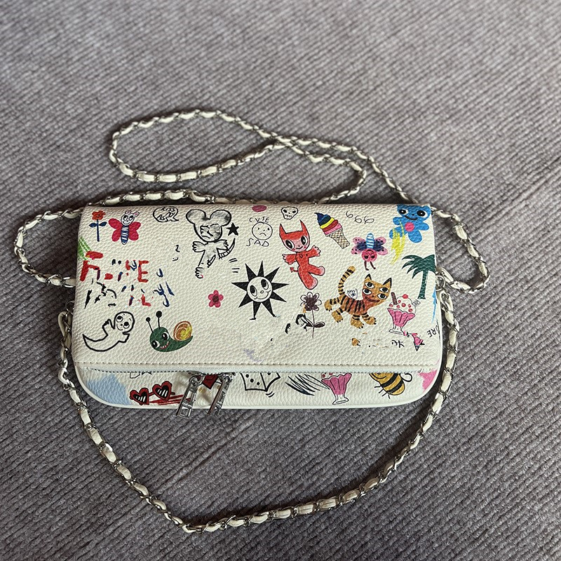 新しいグラフィティイラストプリントクラシックファッション多用 - Women'S Kipling Bags のレビューと価格