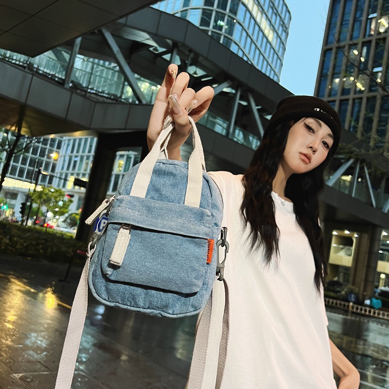 女性用カウボーイキャンバスバッグ韓国版ニッチデザイン多用途デ - Women'S Bags Longchamp のレビューと価格